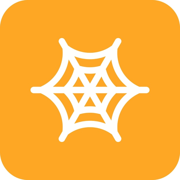 Spider Web icon vector image Can be used for Halloween