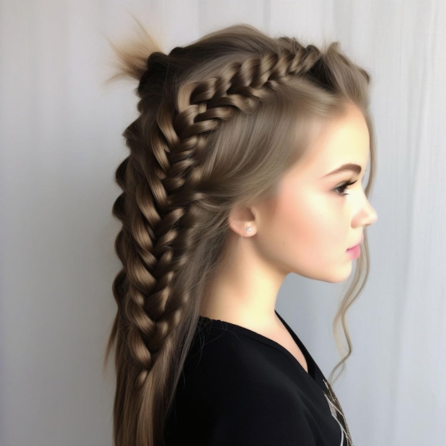 Spike Braid Extensions voor haar