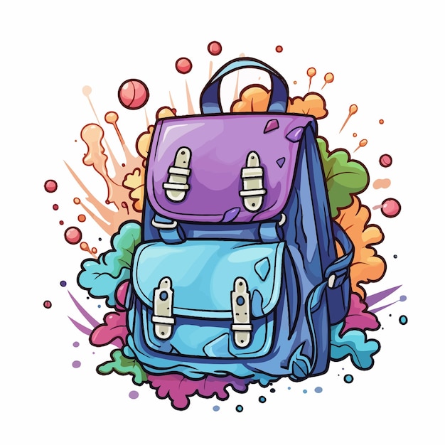 spilled adventure bag