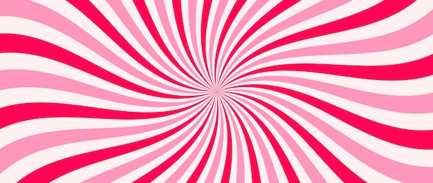 Spinning radial lines background Pink curved sunburst wallpaper Abstract warped sun rays and beams