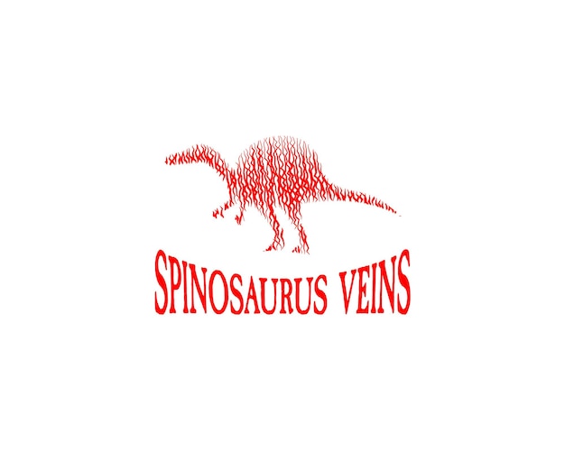 Spinosaurus halftoonlogo