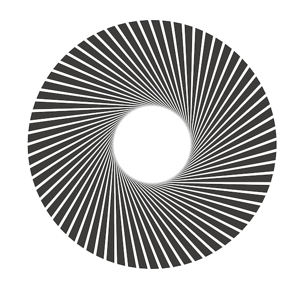 spiral circle effect