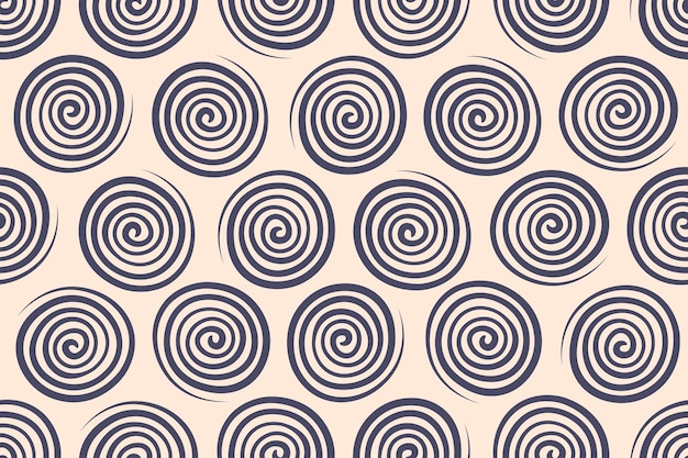 spiral seamless pattern vortex background modern geometric design vector illustration