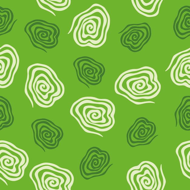 Spirals seamless pattern