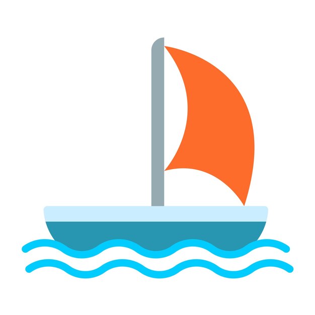 Splash Boat Icon Stijl