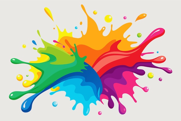 Splash vector sjabloon