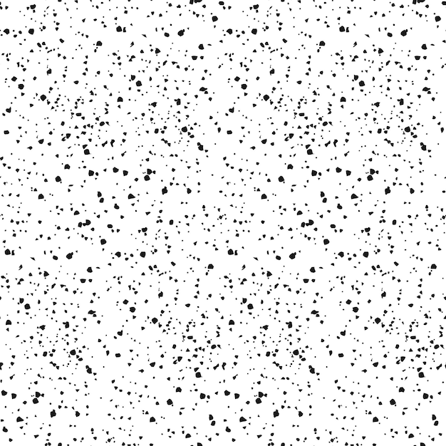 Splatter Grunge Dusty Texture Vector Seamless Pattern Design