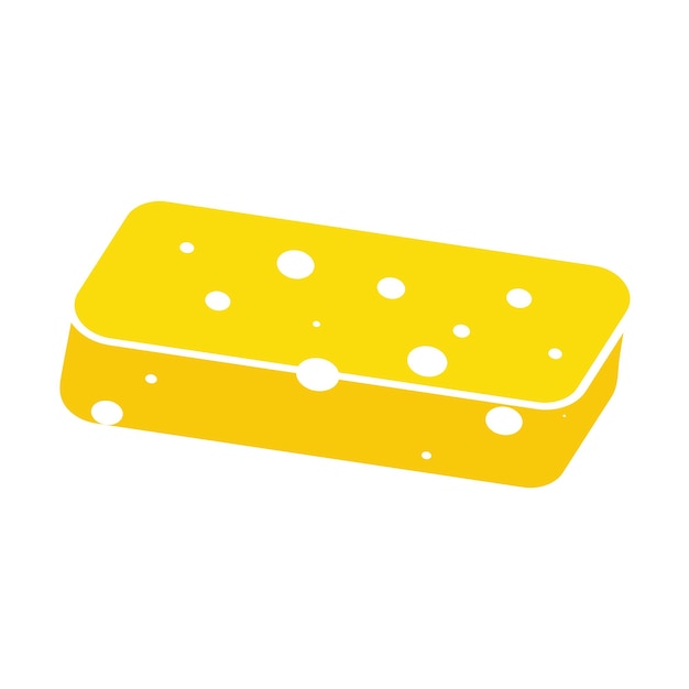 Sponge icon vector