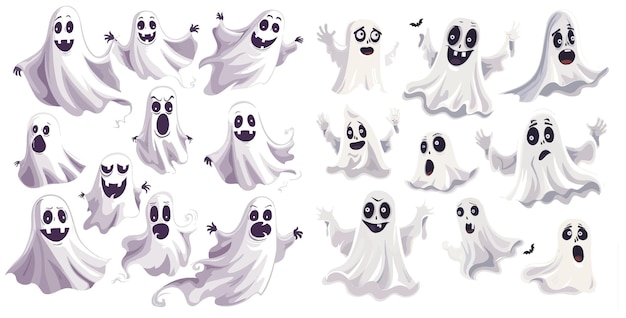 Spooky halloween ghost