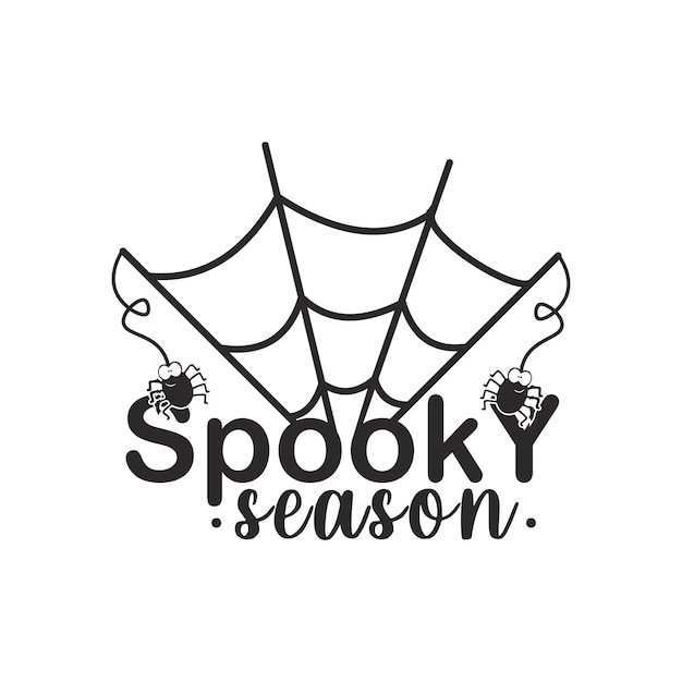 Spooky season tshirt design