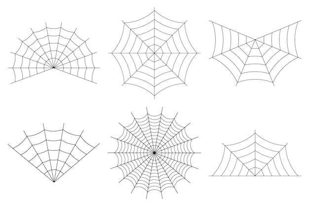 Spooky Spider Web Set voor Halloween