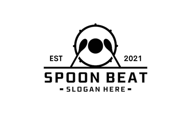 Spoon faucet design logo