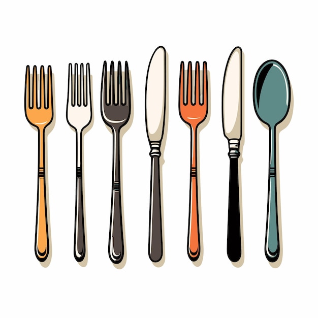 Spoon and fork set