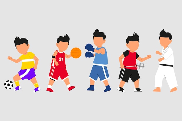 Sport Activity Illustration