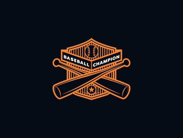 sport badge honkbal embleem spel team ontwerp symbool kampioenschap competitie bal spelen i