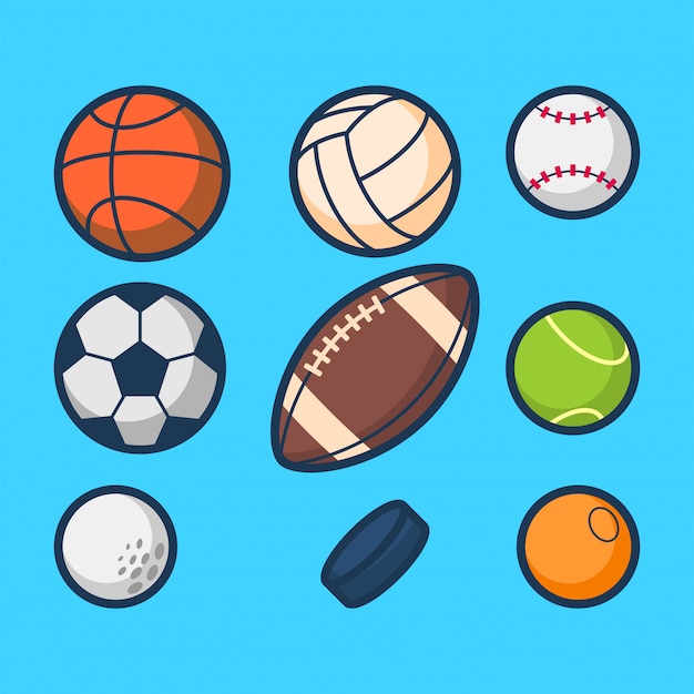 Vector sport ball illustration