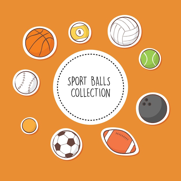 Sport ballen collectie