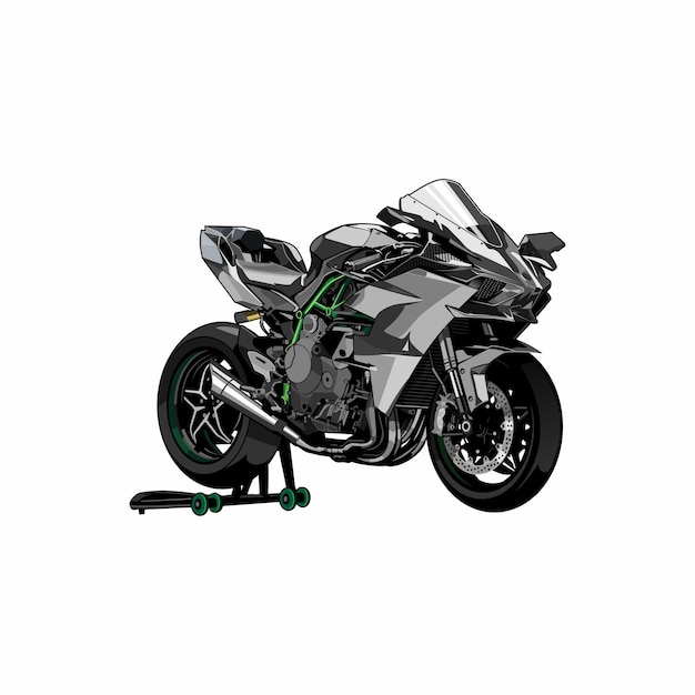 Sport bike vector