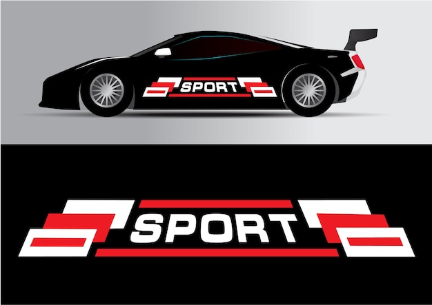 Premium Vector  Sport car decal stripes car tuning stickers speed