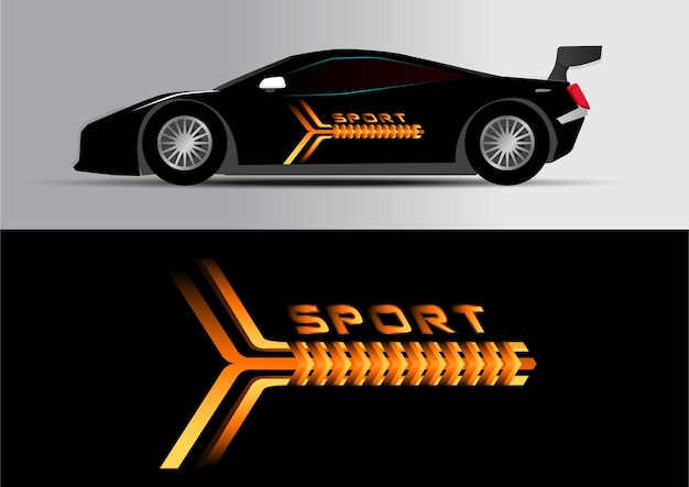 Strisce per decalcomanie per auto sportive adesivi per auto tuning strisce  per corse di velocità contrassegni rossi per il trasporto p98