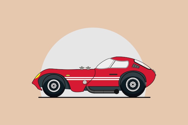 sport car design vector