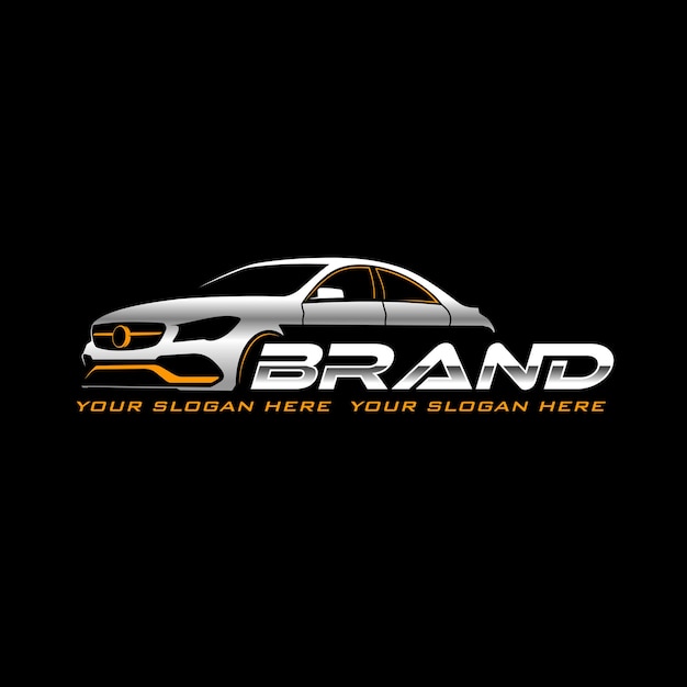 Sport car logo template