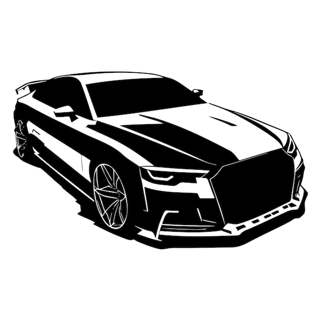 Sport car vector