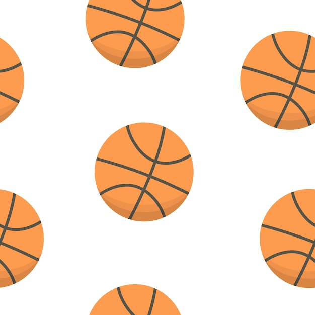 Design sportivo. modello di palline da basket.