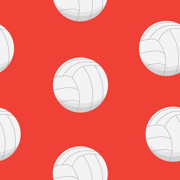 Vector sport   design. volleyball balls   pattern.
