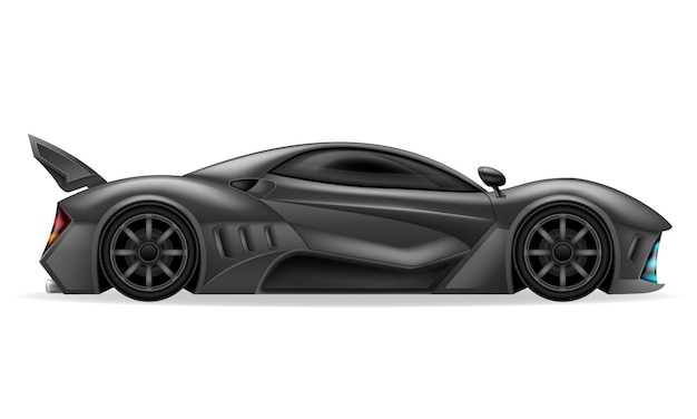 Sport hyper super auto vectorillustratie