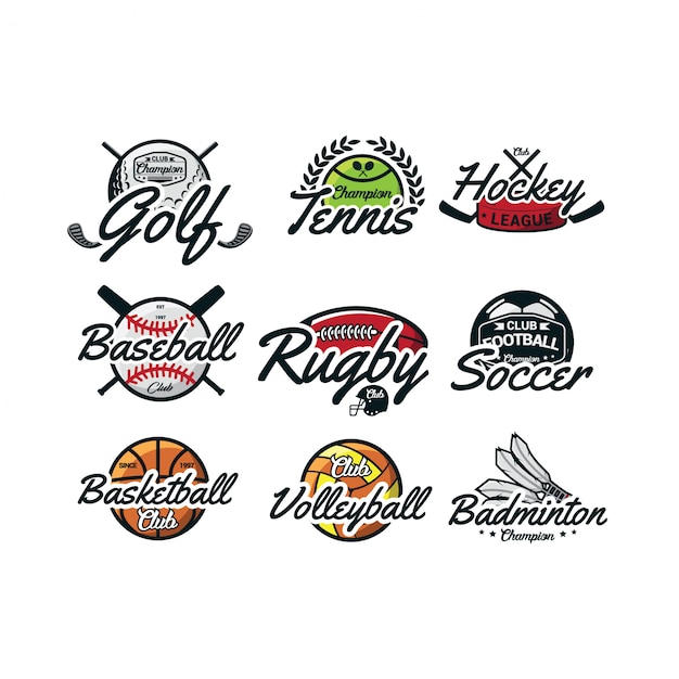 Sport international logo vector