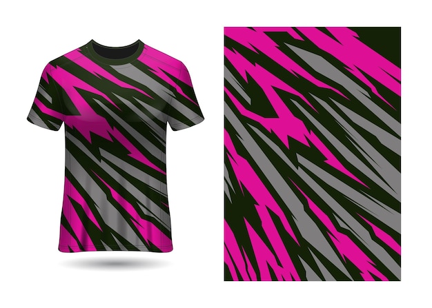 Sport Jersey abstract textuurontwerp voor racen, gamen, motorcross fietsen