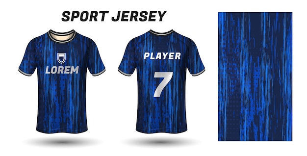 sport jersey design fabric textile template