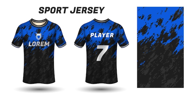 sport jersey design fabric textile template