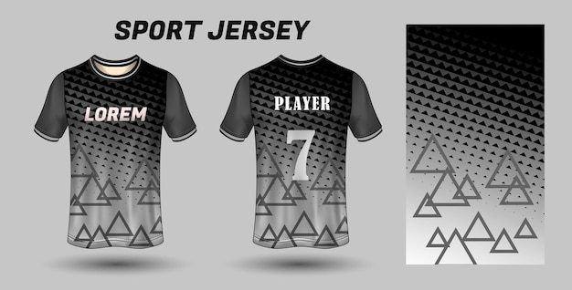 Sport jersey design stof textiel voor sublimatie