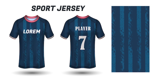 Sport jersey design stof textiel voor sublimatie