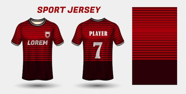 Sport jersey design stof textiel voor sublimatie