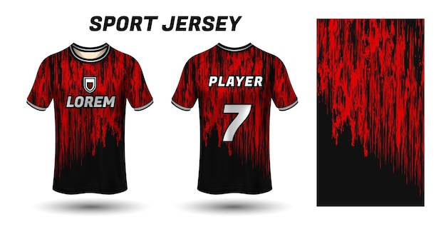 Sport jersey design stof textiel voor sublimatie