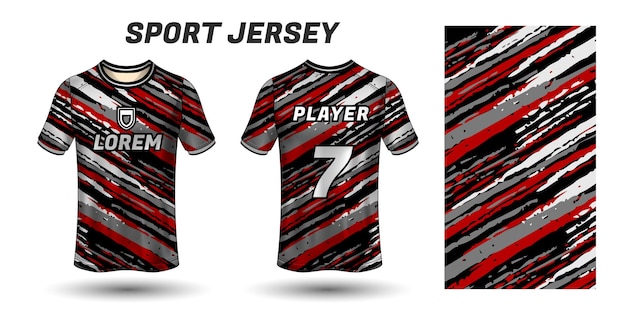 Sport jersey design stof textiel voor sublimatie