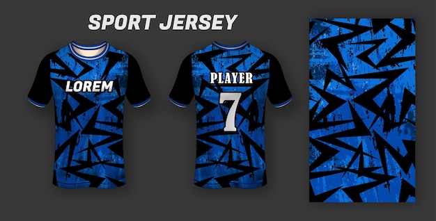 Sport jersey design stof textiel voor sublimatie