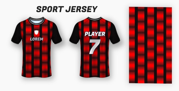 Sport jersey design stof textiel voor sublimatie