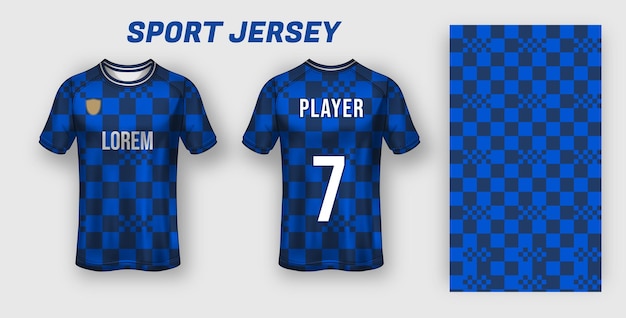 Sport jersey design stof textiel voor sublimatie