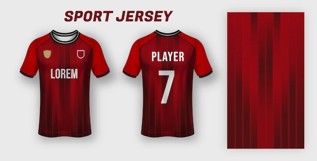 Sport jersey design stof textiel voor sublimatie