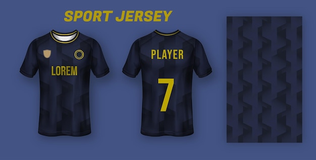 Sport jersey design stof textiel voor sublimatie