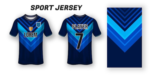 Sport jersey design stof textiel voor sublimatie