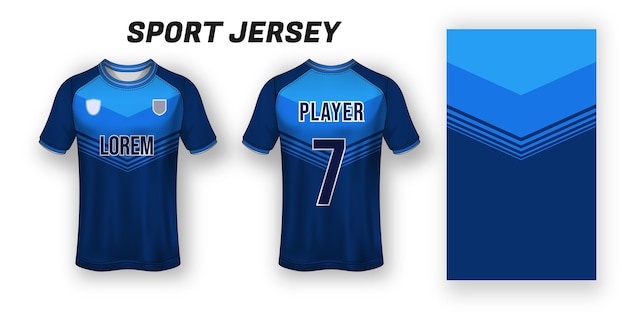 Sport jersey design stof textiel voor sublimatie