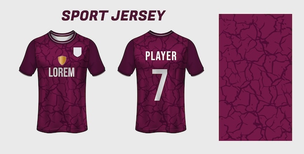 Sport jersey design stof textiel voor sublimatie