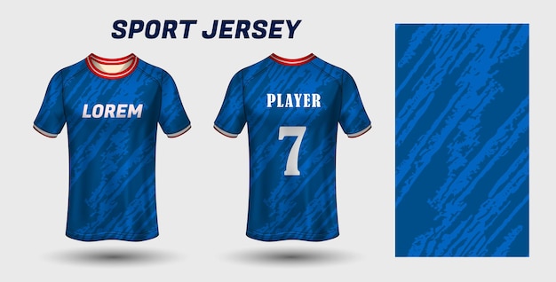 Sport jersey design stof textiel