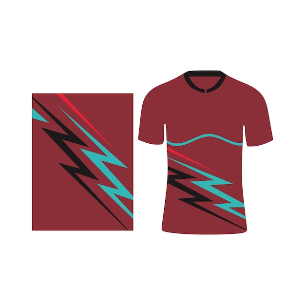 sport jersey design texture concept illustration