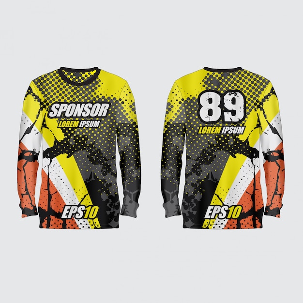 sport jersey illustratie